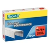 Kép 2/4 - Tűzőkapocs, 24/8+, horganyzott, RAPID "Superstrong", 1000db/doboz