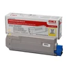 Kép 1/2 - Oki C5850,5950 sárga toner 6K No. 43865721 (eredeti)