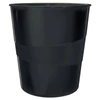 Kép 3/3 - Papírkosár, 15 liter, LEITZ "Wow", fekete