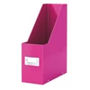Kép 6/8 - Iratpapucs, PP/karton, 95 mm, LEITZ "Click&Store", rózsaszín