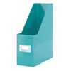 Kép 6/8 - Iratpapucs, PP/karton, 95 mm, LEITZ "Click&Store", jégkék