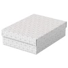 Kép 7/8 - Tároló- és ajándékdoboz, ESSELTE "Home", fehér, 3db/cs