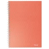 Kép 7/10 - Spirálfüzet, A5, kockás, 80 lap, ESSELTE "Colour`Breeze", korall