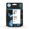Kép 3/4 - HP 6ZD17AE No.305 3YM61AE+3YM60AE fekete+színes tintapatron (eredeti)