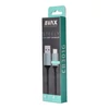 Kép 2/6 - Töltőkábel, USB-A - USB-C, 1,5 m, AVAX "CB301G", acélszürke