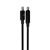 Kép 3/4 - Töltőkábel, USB-C - USB-C, 60W, 1 m, AVAX "CB654 Pulsey", szürke