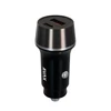 Kép 2/3 - Autós töltő, USB-C, USB-A, AVAX "CC340B", fekete