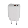 Kép 1/6 - Hálózati töltő, USB-A + USB-C, 12W, AVAX "CH312W Speedy", fehér