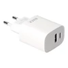 Kép 1/8 - Hálózati töltő, USB-A + USB-C, 20W, AVAX "CH320 Speedy", fehér