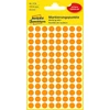 Kép 5/9 - Etikett címke, o8mm, jelölésre, neon 104 címke/ív, 4 ív/doboz, Avery narancssárga