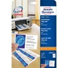 Kép 9/15 - Névjegykártya, mikroperforált élekkel, kétoldalas 185g-os, 20 db, Avery matt fehér