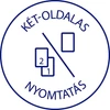 Kép 13/15 - Névjegykártya, mikroperforált élekkel, kétoldalas 185g-os, 20 db, Avery matt fehér