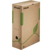 Kép 1/5 - Archiválódoboz, A4, 100 mm, újrahasznosított karton, ESSELTE "Eco", barna