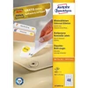 Kép 1/10 - Etikett címke, 45,7 x21,2mm, univerzális visszaszedhető, 48 címke/ív, 100 ív/doboz, Avery fehér