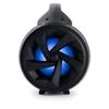 Kép 4/6 - BigBen 2809249 Party Lite vezeték nélküli világító fekete Bluetooth hangszóró mikrofonnal