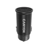 Kép 4/5 - Canyon CNS-CCA20B 20W Car Charger Black