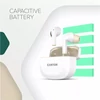 Kép 5/7 - Fülhallgató, TWS vezeték nélküli, Bluetooth 5.4, CANYON "Hexagon 7", fehér-bézs