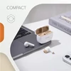 Kép 6/7 - Fülhallgató, TWS vezeték nélküli, Bluetooth 5.4, CANYON "Hexagon 7", fehér-bézs