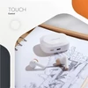 Kép 7/7 - Fülhallgató, TWS vezeték nélküli, Bluetooth 5.4, CANYON "Hexagon 7", fehér-bézs