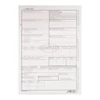 Kép 1/5 - CMR nemzetközi fuvarlevél A4, 4lapos garnitúra B.cm,R/4 Bluering®