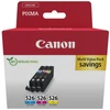 Kép 3/7 - Canon CLI-526 C,M,Y Multipack 4541B009 (eredeti)