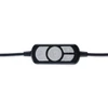 Kép 2/10 - Conceptronic Fejhallgató - POLONA01B (USB, hangerőszabályzó, felhajtható mikrofon, 200 cm kábel, fekete)
