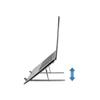 Kép 2/10 - Conceptronic notebook állvány - THANA04S (Max.: 15,6", állítható magasság, összecsukható, Max.: 50kg, szürke)