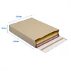 Kép 1/5 - Csomagküldő webshop tasak 350x450x80mm, erős kraft papírból 200 db/doboz, E-green barna