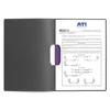 Kép 2/2 - Gyorsfűző, klipes, A4, DURABLE "DURASWING® COLOR 30", lila