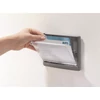 Kép 3/9 - Információs tábla, 149x148,5 mm, DURABLE "CLICK SIGN", szürke