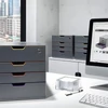 Kép 4/5 - Irattároló, műanyag, 4 fiókos, 1 zárható fiókkal, DURABLE "VARICOLOR® SAFE"