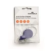 Kép 2/3 - Azonosítókártya-tartó, kihúzható, patentos, DURABLE "Extra strong", sötétkék