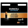 Kép 1/2 - Elem, AAA mikro, 8 db, DURACELL "Optimum"