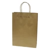Kép 2/2 - Dísztasak CREATIVE Classic Simple XL 31x42x11 cm kraft egyszínű arany sodort füles