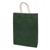 Kép 2/2 - Dísztasak CREATIVE Classic Simple XL 31x42x11 cm kraft egyszínű sötétzöld sodort füles