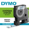 Kép 4/8 - Feliratozógép szalag, 12 mm x 7 m, DYMO "D1", víztiszta-fekete