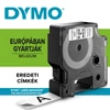 Kép 8/12 - Feliratozógép szalag, 19 mm x 7 m, DYMO "D1", fehér-fekete