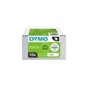 Kép 1/11 - Feliratozógép szalag készlet, 12mm x 7 m, DYMO "D1", fehér-fekete, 10db/doboz