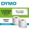 Kép 2/5 - Etikett, LW nyomtatóhoz, 36x89 mm, 260 db etikett, DYMO
