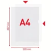 Kép 5/7 - Genotherm, "L", A4, 85mikron, narancsos felület, ESSELTE "Standard", 100db/cs