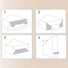 Kép 6/7 - Iratpapucs, karton, 100 mm, LEITZ "Puro", óceánkék