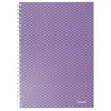 Kép 1/10 - Spirálfüzet, A5, kockás, 80 lap, ESSELTE "Colour`Breeze", levendula