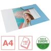 Kép 3/7 - Gumis mappa, karton, A4, ESSELTE "Colour`Breeze", kék