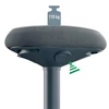 Kép 4/7 - Ülőszék, billenő, ergonomikus, LEITZ "Ergo Active", sötétszürke