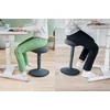 Kép 7/7 - Ülőszék, billenő, ergonomikus, LEITZ "Ergo Active", sötétszürke