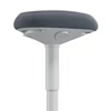 Kép 3/9 - Állószék, billenő, ergonomikus, LEITZ "Ergo Active", világosszürke