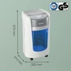 Kép 7/10 - Iratmegsemmisítő, mikrokonfetti, 6 lap, LEITZ "IQ OptiMax Home Office 225 P5"