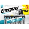 Kép 1/2 - Elem, AA ceruza, 8 db, ENERGIZER "Max Plus"