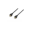 Kép 1/2 - HDMI 1.4 kábel, aranyozott, 1,8 m, EQUIP