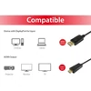 Kép 2/5 - Átalakító kábel, DisplayPort-HDMI, 3m, EQUIP